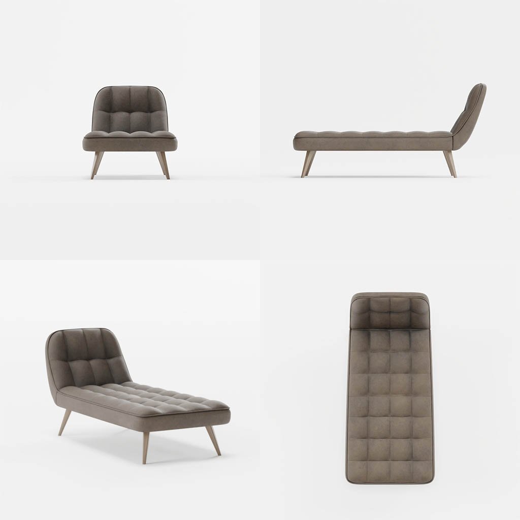 Armchair 1 | FREE Armchairs Models | BlenderKit