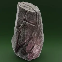 Stylized cliff