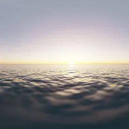 Ocean Ripple Sunset