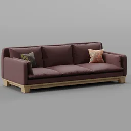 Fabric sofa