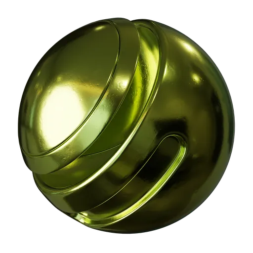 Yellow Scratched Painted Steel