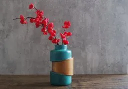 Sliced vase