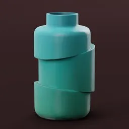 Sliced vase