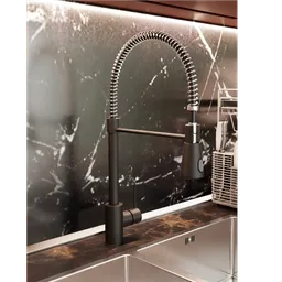Dark Kitchen faucet