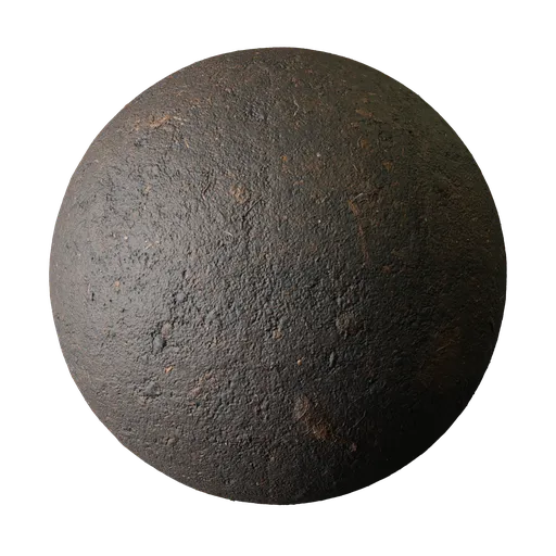 Damp Peat Soil
