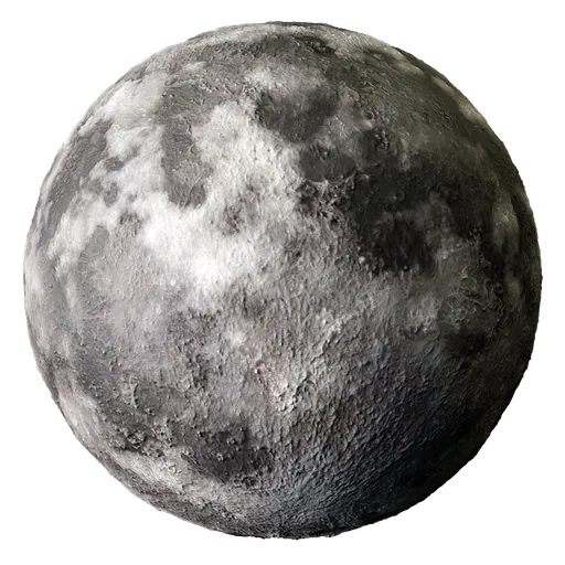 Moon Lunar Rock Contrast