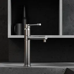 Miscelatore single lever faucet designed by Ritmonio