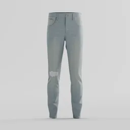 Men’s Denim Pant Light Blue