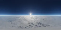Above Antarctica High Earth Atmosphere