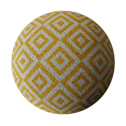 Geometric Diamond Fabric