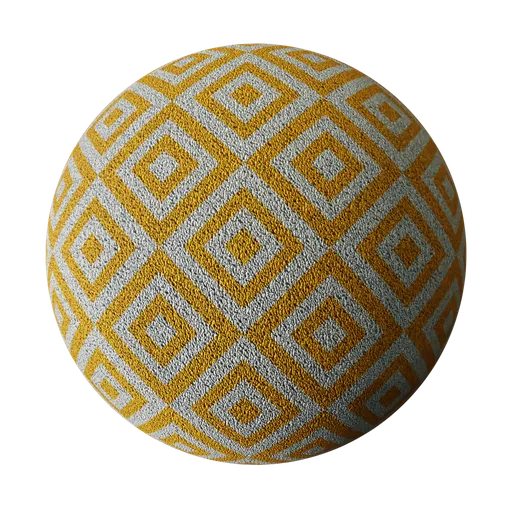 Geometric Diamond Fabric