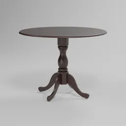 Extendable Round Dining Table
