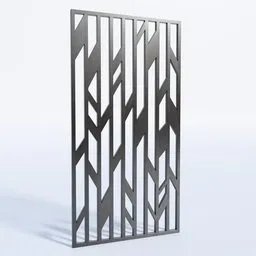 Modern Metal Panel