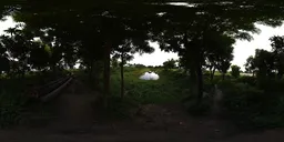 "Jungle Edge with Water Canal HDRI"