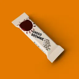 Realistic Blender 3D model of PowerFuel Energy Bar Packaging on orange backdrop, ideal for nutrition and culinary visuals.