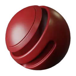 Matte Red Plastic