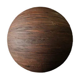 Dark Polished Wood Texture