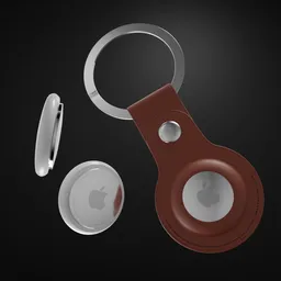 Apple AirTag with Keyring Case