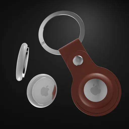 Apple AirTag with Keyring Case