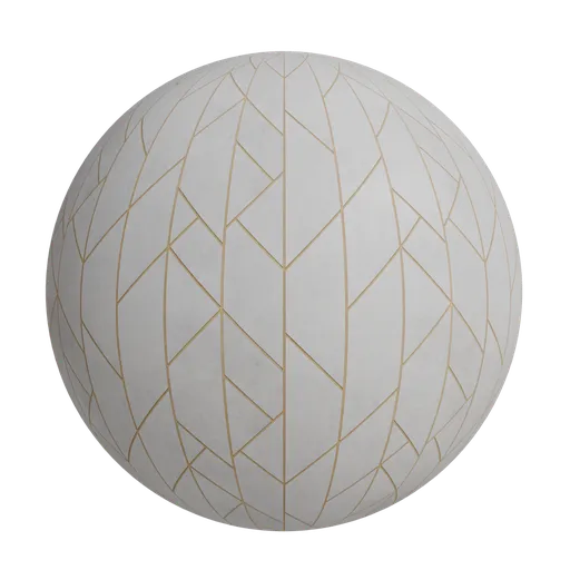 Geometric gold line wallpaper