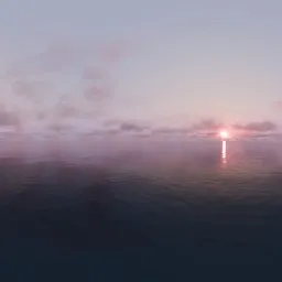 Romantic Pink Sunset