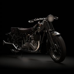 Vintage Motorcycle Ariel 550 SV