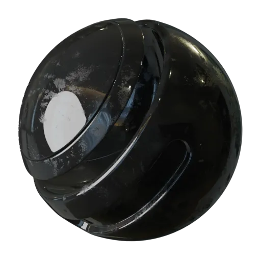 High-resolution Seamless PBR Texture with fingerprint detail for realistic 3D fx material in Blender.