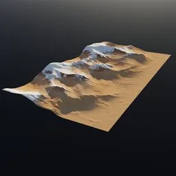 Background Mountain Terrain