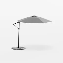 Grey parasol