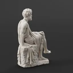 statue of Seated Jew