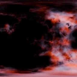Nebula in Deep Dark Space