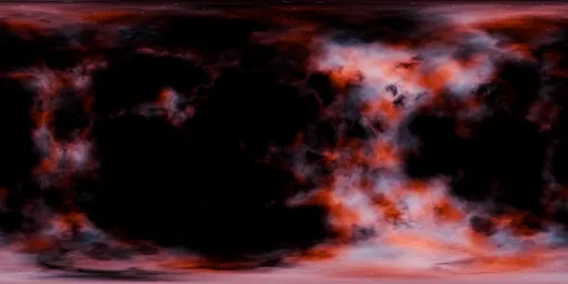 Nebula in Deep Dark Space