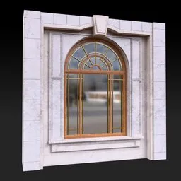 Classic Art Nouveau Window