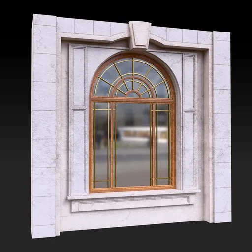 Classic Art Nouveau Window