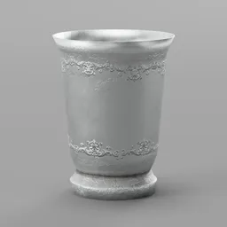 Medieval pewter cup