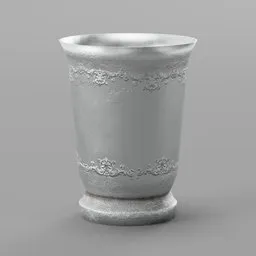Medieval pewter cup