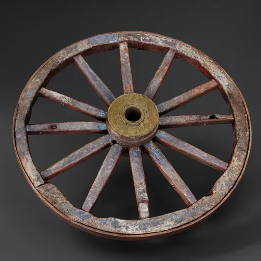 Wooden Wagon Wheel