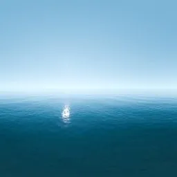 Intense Blue Summer Sky