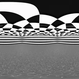 Checker Ground Studio HDRI