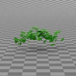 Stylized Grass Clover Clump