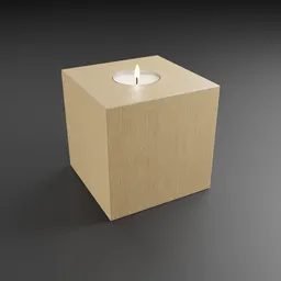 Default Cube Candle