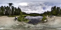 Pond in Stanley Park, Vancouver