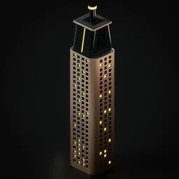 rounded corners Skycraper