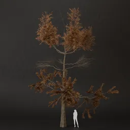 SJ-Wilted Charm Pine Tree