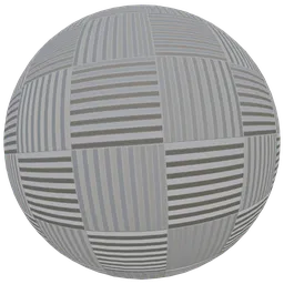 Striped Patterned Ceramic Tiles