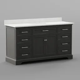 Single Bathroom Vanity Set
