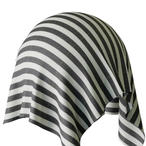 Stripe Black Flat