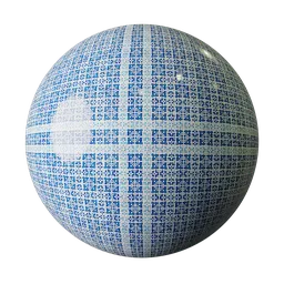 Blue Moroccan Tile