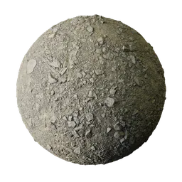 Sandy Earth with Angular Stones
