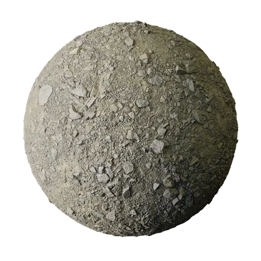 Sandy Earth with Angular Stones